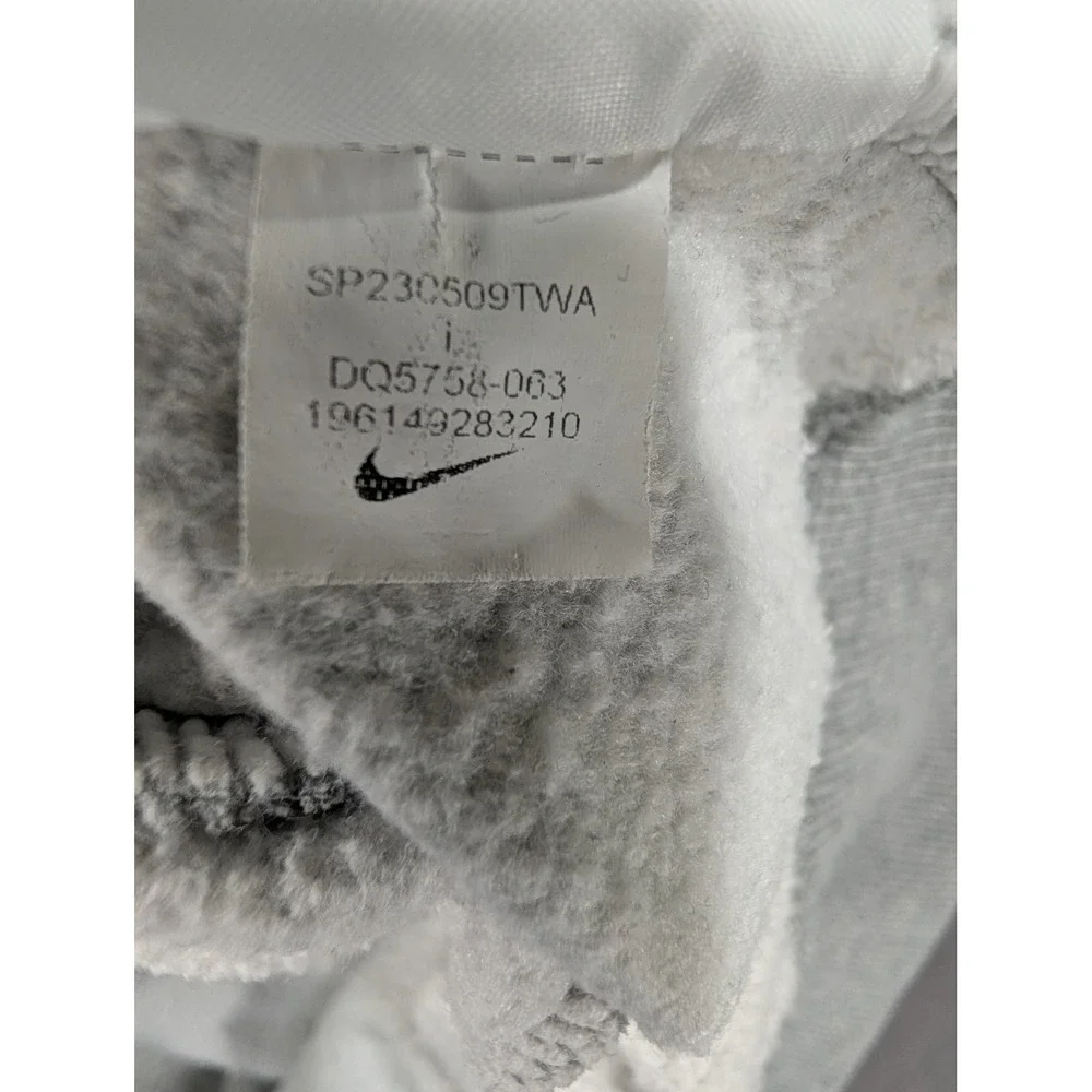 Nike Mens Sportswear Club Fleece Full Zip Hoodie Grey  Size Large